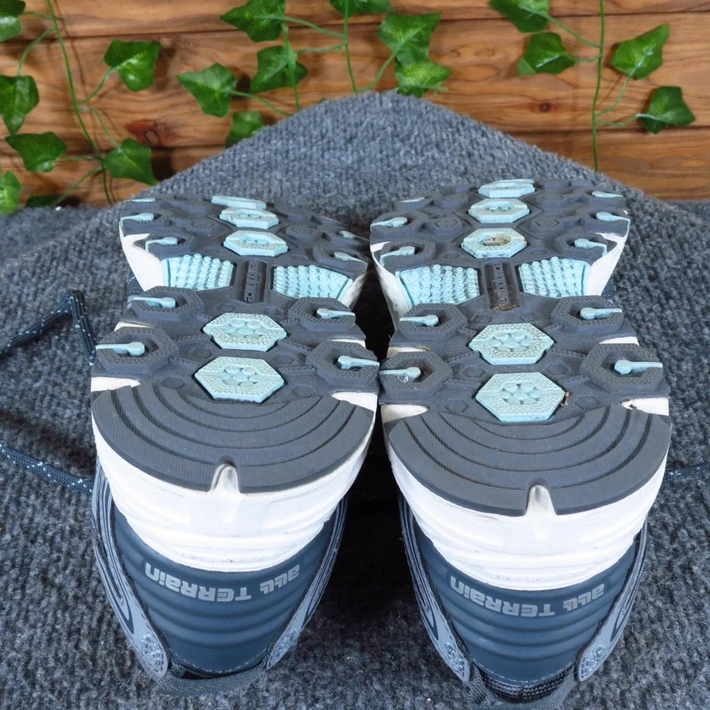 New Balance 510v3 Womens Trail Running Shoe Size 6.5 Outdoor‎ Grey Light Blue